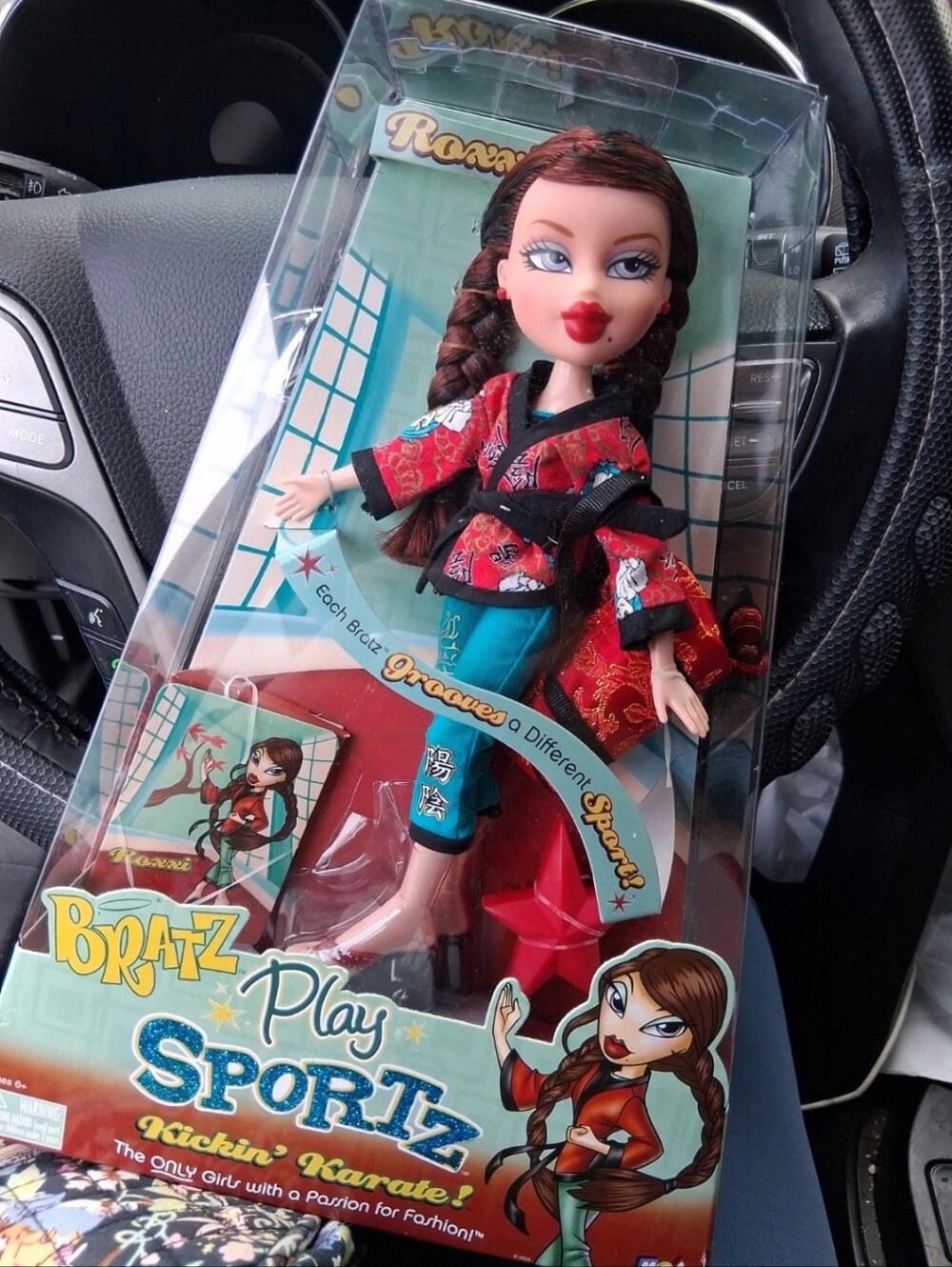 BRATZ Vintage Sportz Kickin' Karate Doll - Red & Teal Outfit